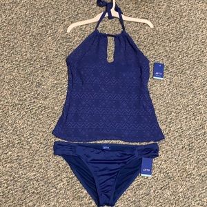 NWT Apt 9 2-Piece Tankini Set